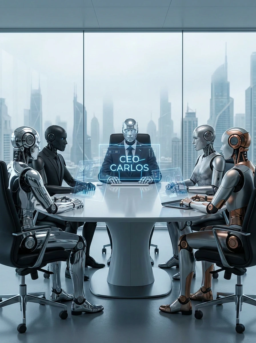 CARLOS, agente CEO digital de inteligencia artificial soberana para la gestión empresarial